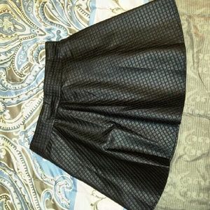 Black skater skirt