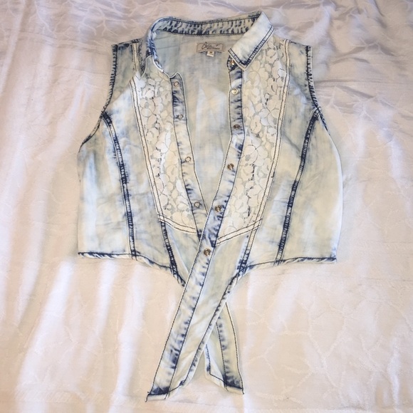 Light Jean vest - Picture 1 of 3