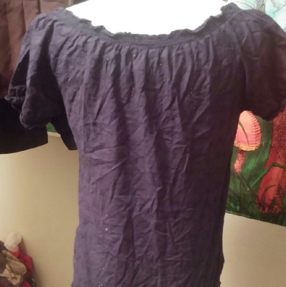 Adorable Ruffle Front Blouse - Picture 2 of 3