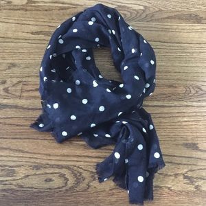 Polka dot scarf