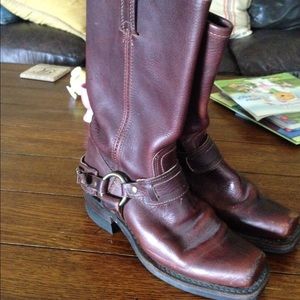 Frye Harness Boots