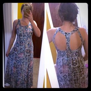 Solitaire long dress