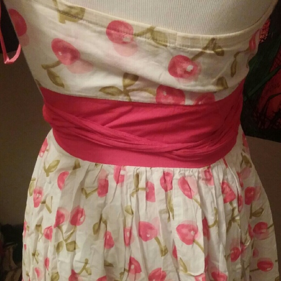 Summer Cherry Print Dress - Picture 3 of 4
