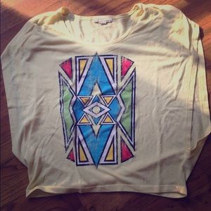 Small Aztec top, open sides