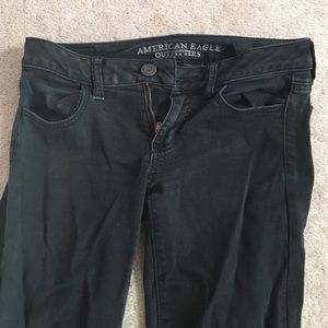 AE black jeggings