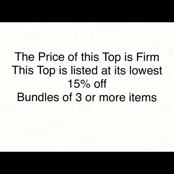 Gray & Black V-Neck Top  New - Picture 3 of 4