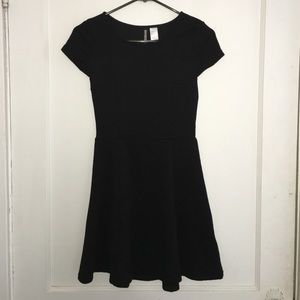 New without tags H&M black fit and flare dress