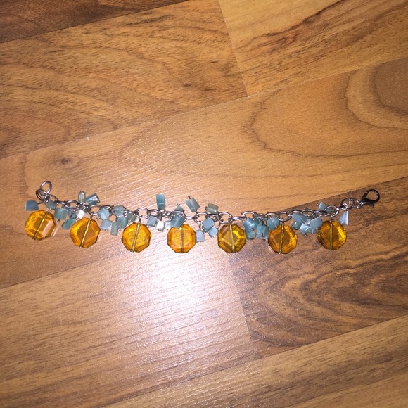 Blue Statement Bracelet