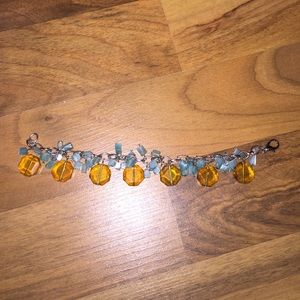 Blue Statement Bracelet