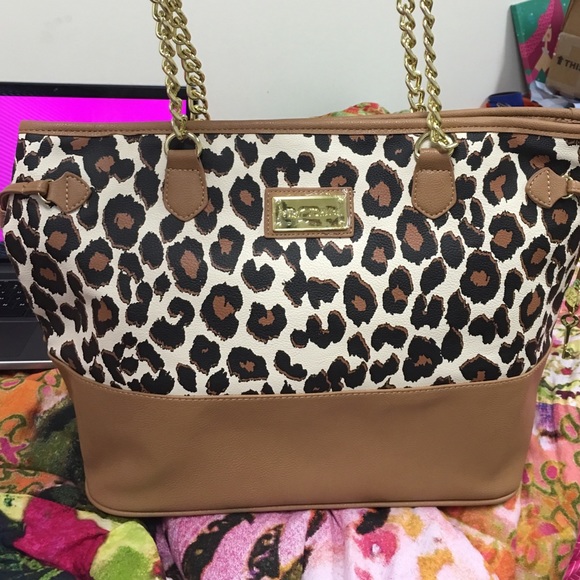 Leopard Betsey Johnson Handbag
