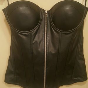 Zip Front Corset