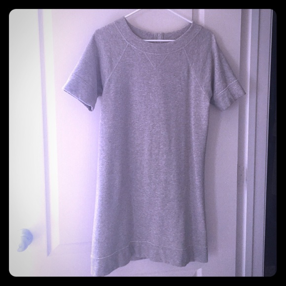 J Crew short sleeved cotton dress