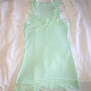 Lace tank
