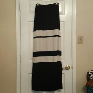 Black maxi dress / skirt