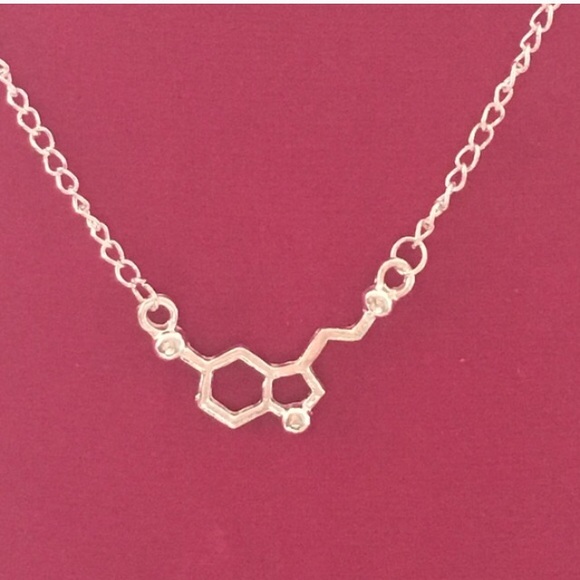 Serotonin Symbol Necklace
