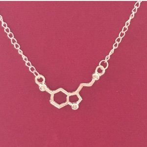 Serotonin Symbol Necklace