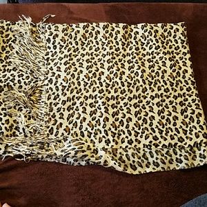 Leopard Print Scarf