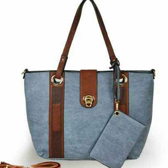 SOLD!!!!!!!🚨Discounted Jean Blue Tote Bag🚨