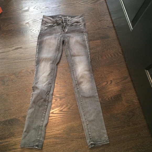 Grey American eagle jeans