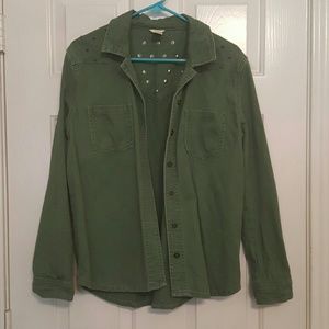 Olive green forever 21 Jacket