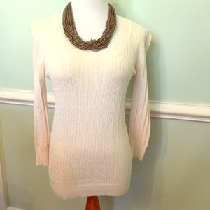 Banana Republic cream sweater