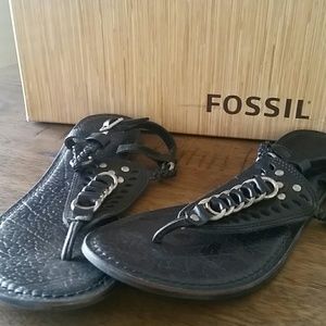 Fossil Julianne Dring thong sandal