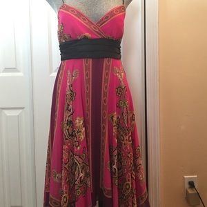 🌺💋🎀Gorgeous Asymmetrical Maxi Dress, sz 9