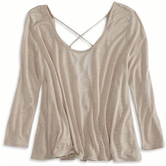 Thin long sleeve white shirt