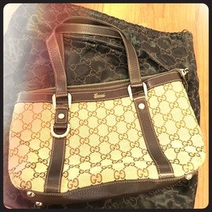 Gucci brown handbag