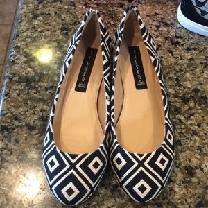 Steve Madden - Steven flats shoes 1/2 heel.