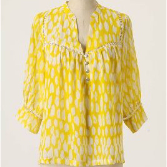 Anthropologie Tops - 🌺SALE! Anthropologie Flowering Pasture Dolan Top