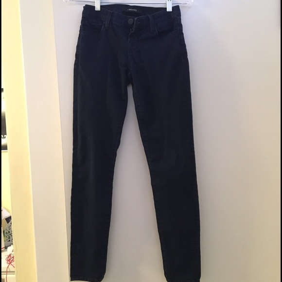 Jbrand navy blue skinny jeans
