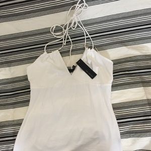 White Limited halter top New with tags