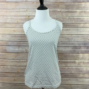 Loft Black and White Cami