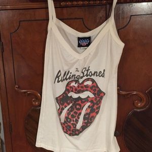 Junk food "Rolling Stones" tank top