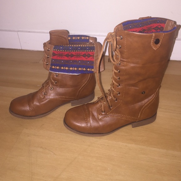 Charlotte Russe Combat boots. Size 7