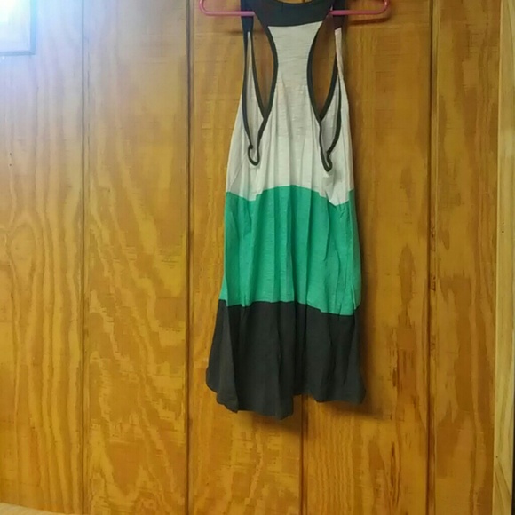 Racerback Striped Tank - Picture 2 of 2