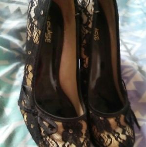 Lace heels