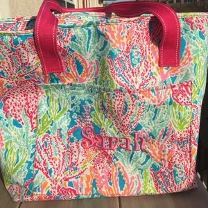 Lilly Pulitzer "Sarah" cooler tote