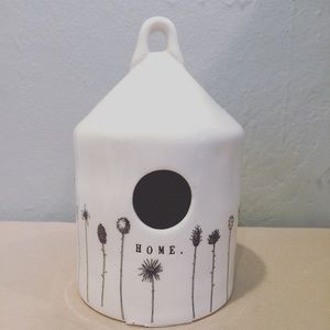 Rae Dunn birdhouse