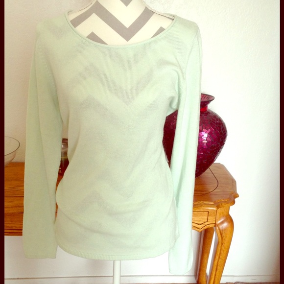 Mermaid green old navy cable knit sweater large