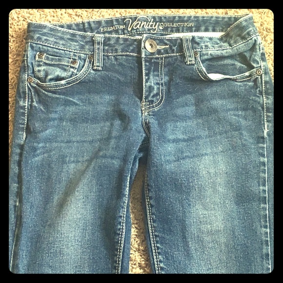 Vanity skinny blue jeans