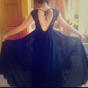 Black bridesmaids dress- for any formal event.