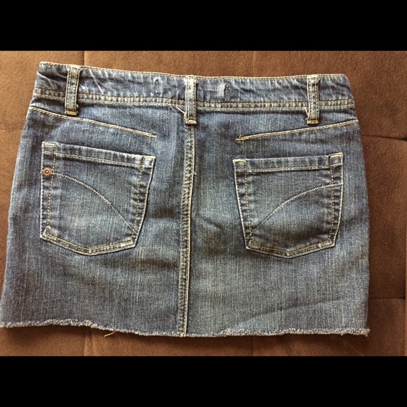 🌺‼️Express Denim Mini Skirt Size 4🌺 - Picture 3 of 4