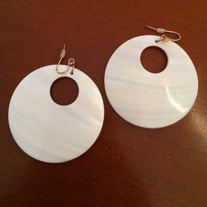 White Earrings