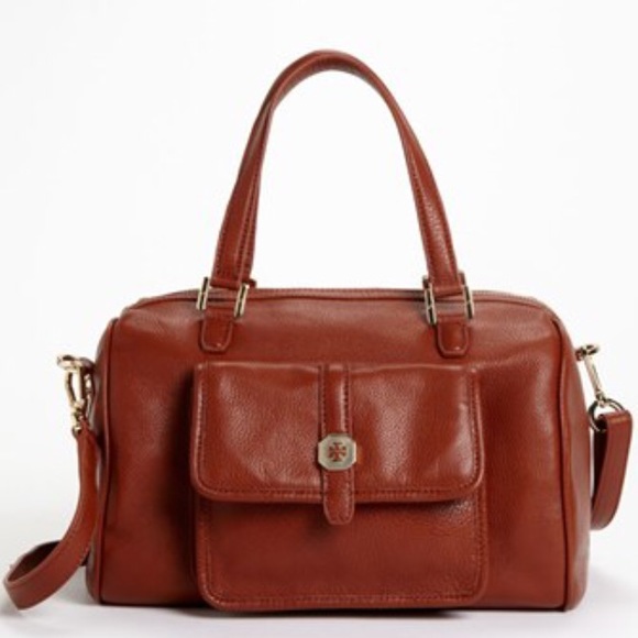 Tory Burch 'Clay' Leather Satchel- Great condition