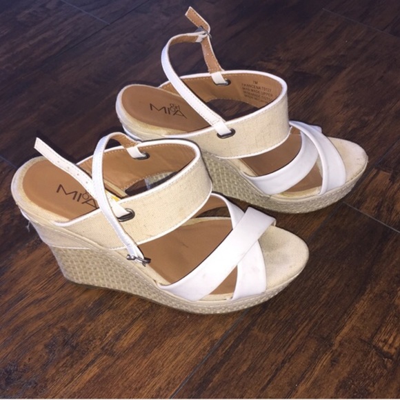 MIA Shoes - Mia Women's Sandal Francena - White