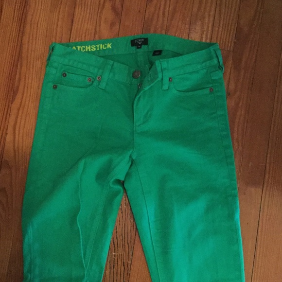Green jeans