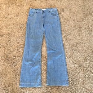 Urban Outfitters high waist, wide leg retro jeans