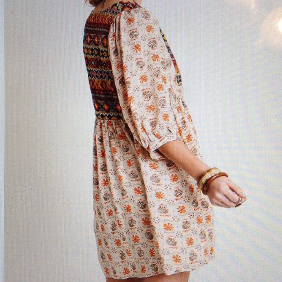 PRINTED BABY DOLL TUNIC DRESS-SIZE-PRICE FIRM - Picture 2 of 4